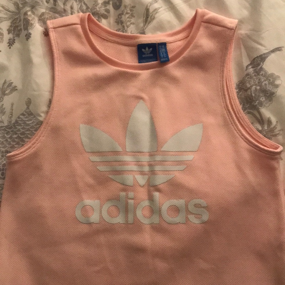 Pink Adidas Tank